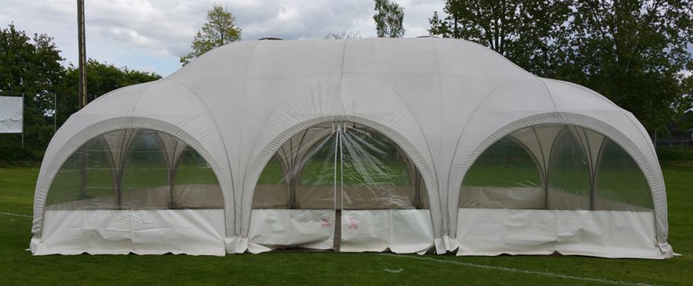 Exclusive dome-shaped Multipavillon marquees