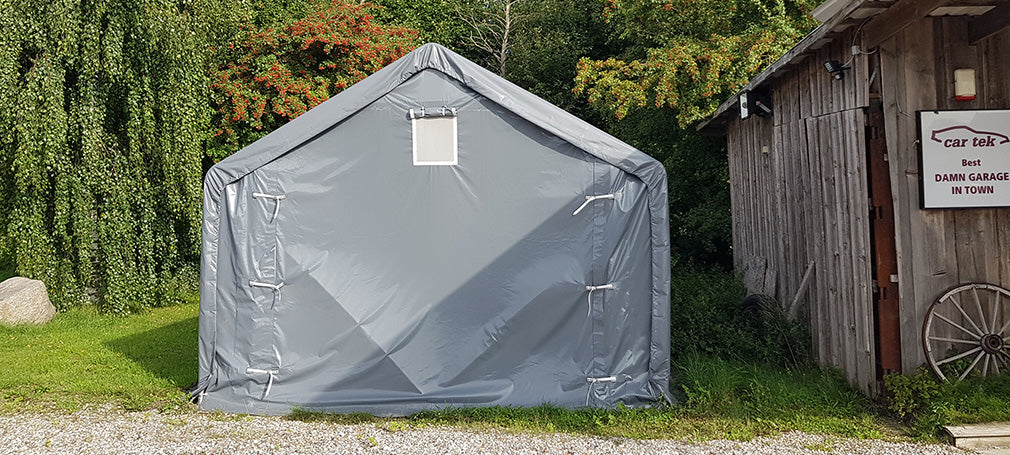 Waterproof pop-up storage tent