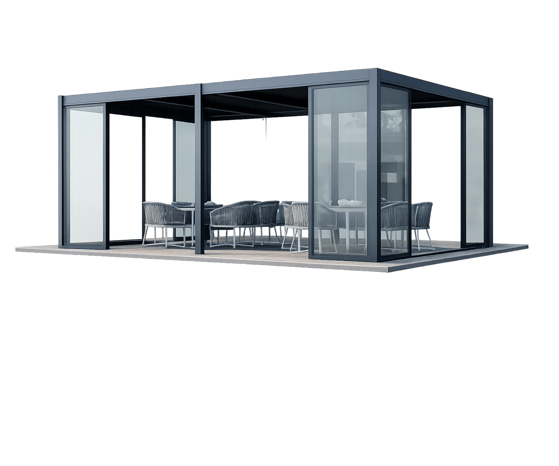 Sidewalls for gazebos and pergolas