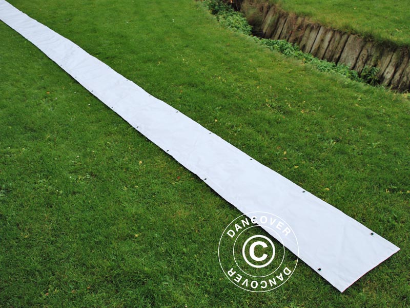 Raingutter 14 m PVC for Marquees