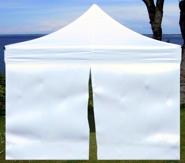 Sidewall w/zipper for FleXtents, 3 m, White