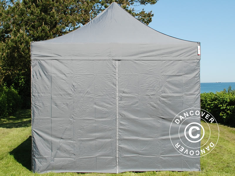Sidewall kit for Pop up gazebo FleXtents 3x6 m, Grey