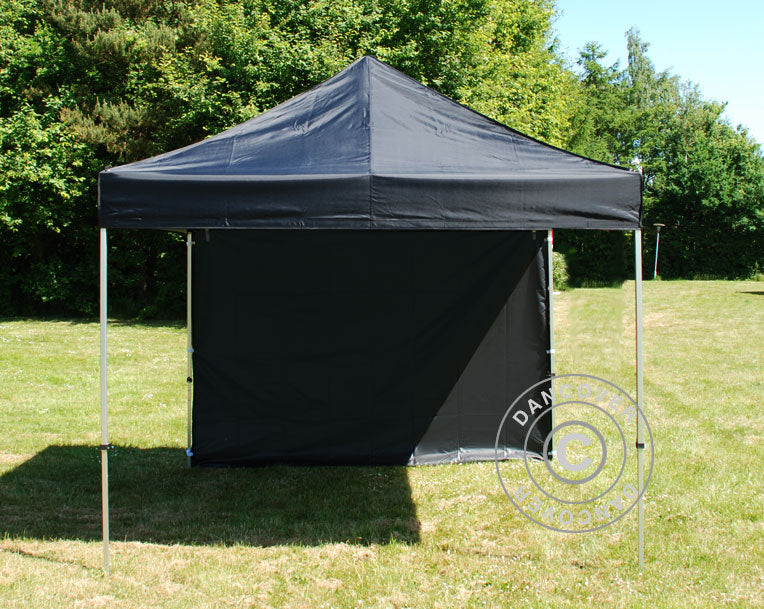 Standard sidewall for FleXtents 2x2 m, 2 m, Black