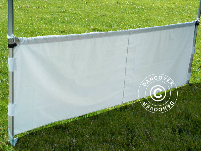 Half sidewall for FleXtents PRO Xtreme, 4 m, White