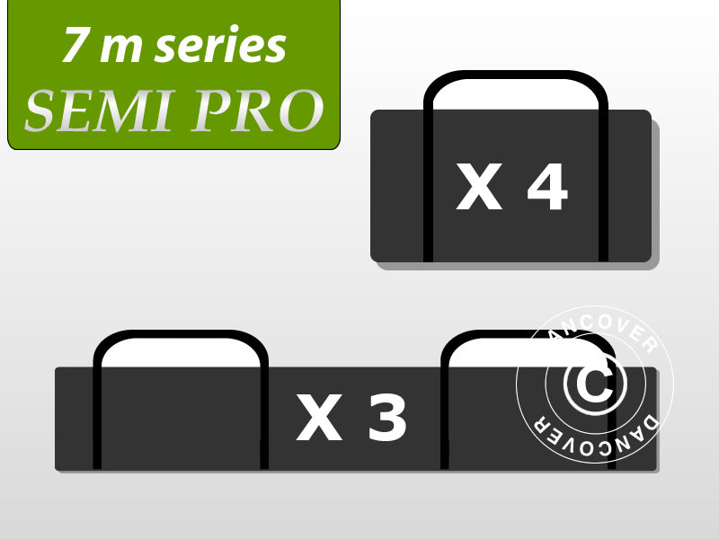 Carry bag package, marquee 7 m. series SEMI PRO