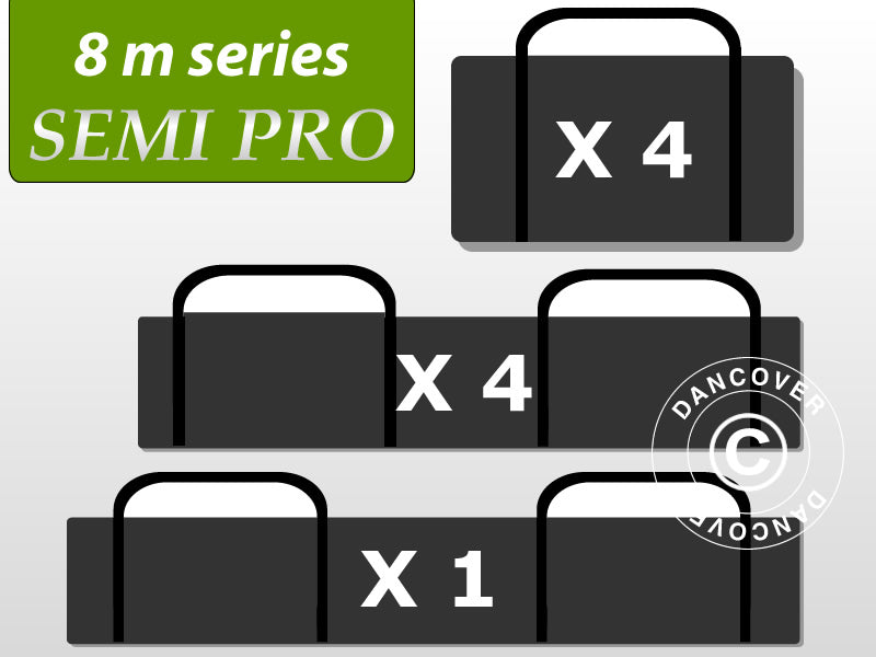 Carry bag package, marquee 8 m. series SEMI PRO