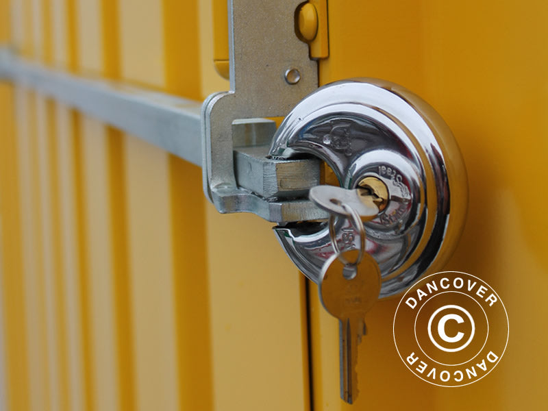 Security Bar for container w/padlock, Rigel, 1 pc.