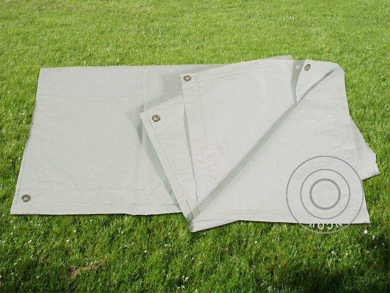 Tarpaulin, ground Cover 4.5x8.5 m PVC, Grey