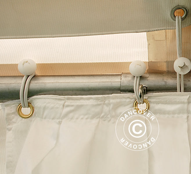 Marquee lining and leg curtain pack, White, for 5x10 m marquee