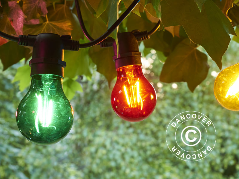 LED fairy lights supplement set, Tobias, 4.5 m, Multicoloured