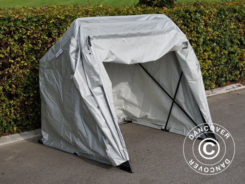 Folding garage (MC), 1.88x3.45x1.9 m, Grey