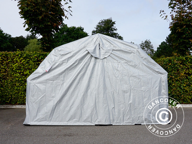 Folding garage (MC), 1.88x3.45x1.9 m, Grey