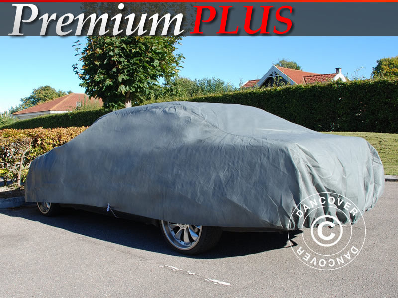Car Cover Premium Plus, 4.96x1.79x1.27 m, Grey ONLY 5 PCS. LEFT