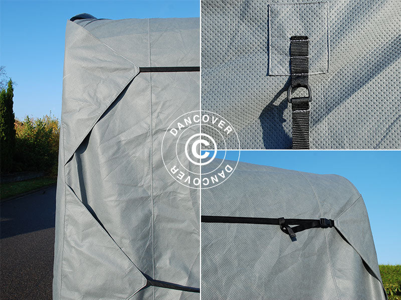 Caravan cover, 5.8x2.5x2.25m, Grey