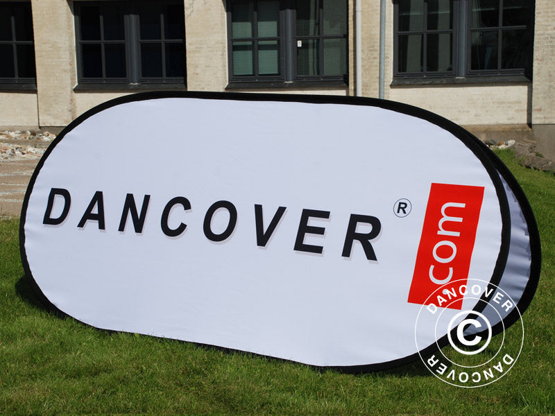 Pop up banner, Premium, 200x100 cm