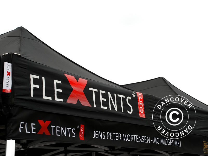 FleXtents® Gazebo Banner w/print, 3x0,2 m