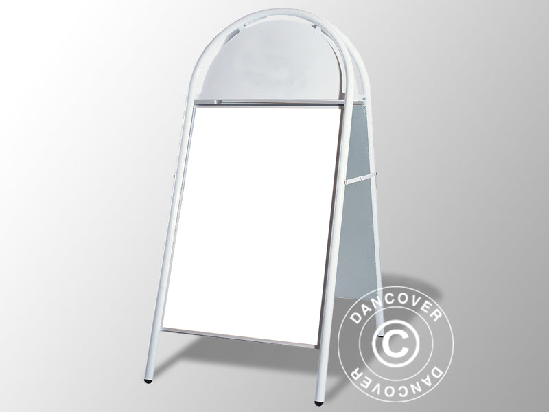A-board, 68x140 cm, White