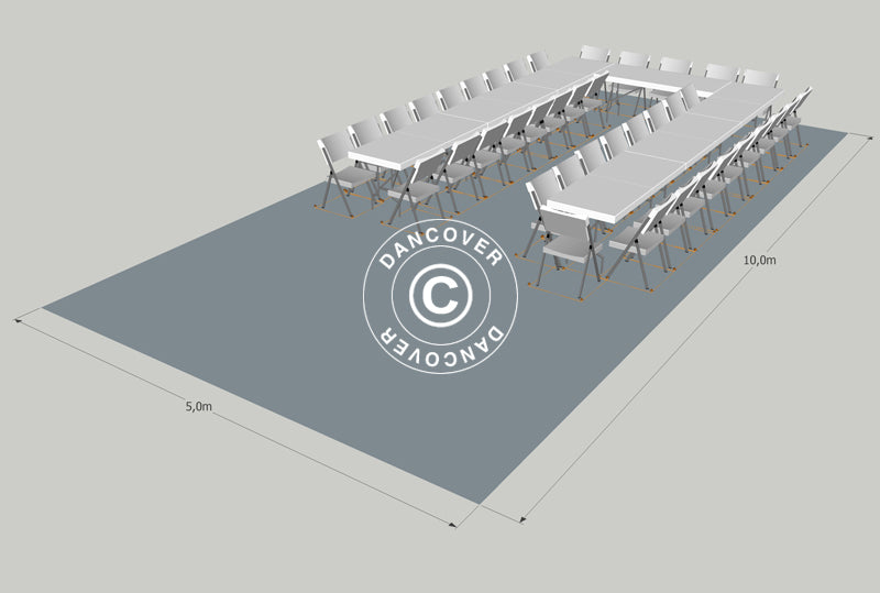 Flooring PRO 50 m², Anthracite