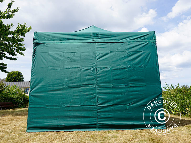 Pop up gazebo FleXtents Xtreme 50 3x3 m Green, incl. 4 sidewalls
