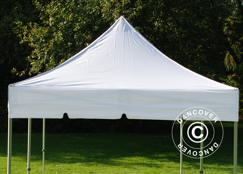 Pop up gazebo FleXtents PRO "Peaked" 3x3 m White