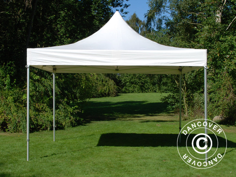 Pop up Gazebo FleXtents Xtreme 50 Heavy Duty 4x4 m White, Incl. 4 sidewalls