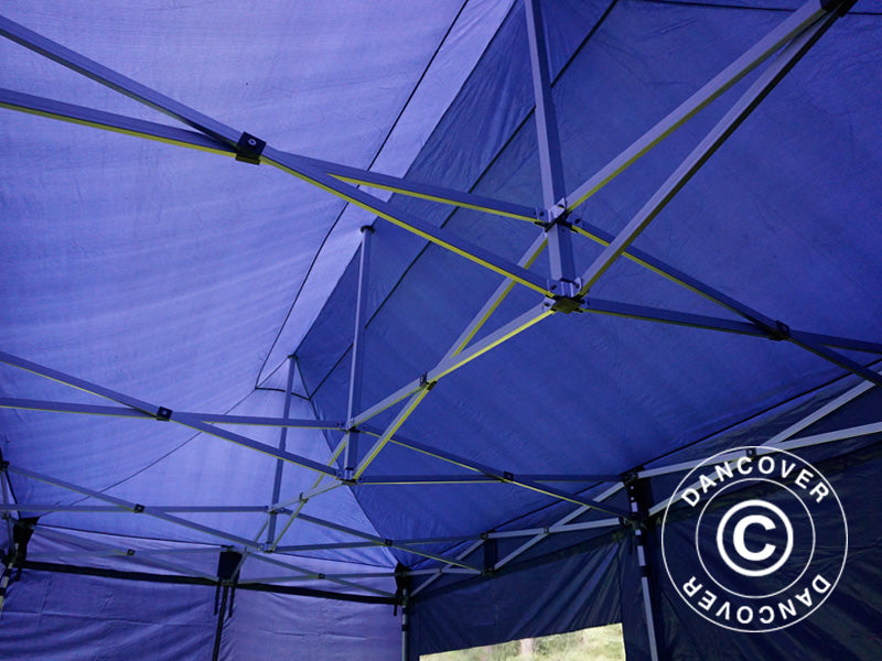 Pop up gazebo FleXtents PRO 3x6 m Dark blue, incl. 6 sidewalls