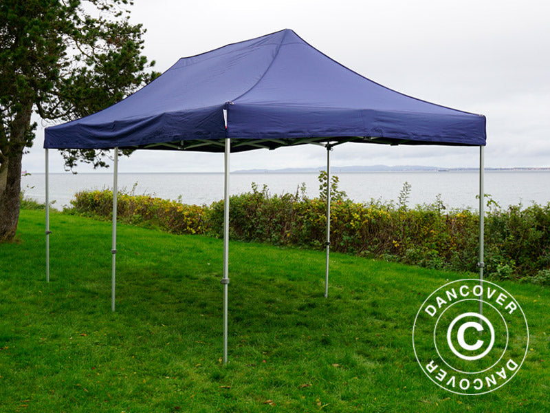 Pop up gazebo FleXtents Xtreme 50 3x6 m Dark blue, incl. 6 sidewalls
