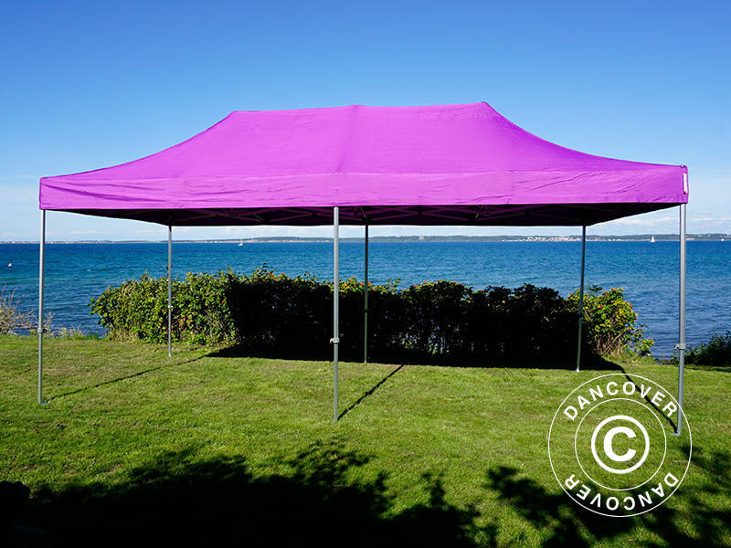Pop up gazebo FleXtents Xtreme 50 3x6 m Purple