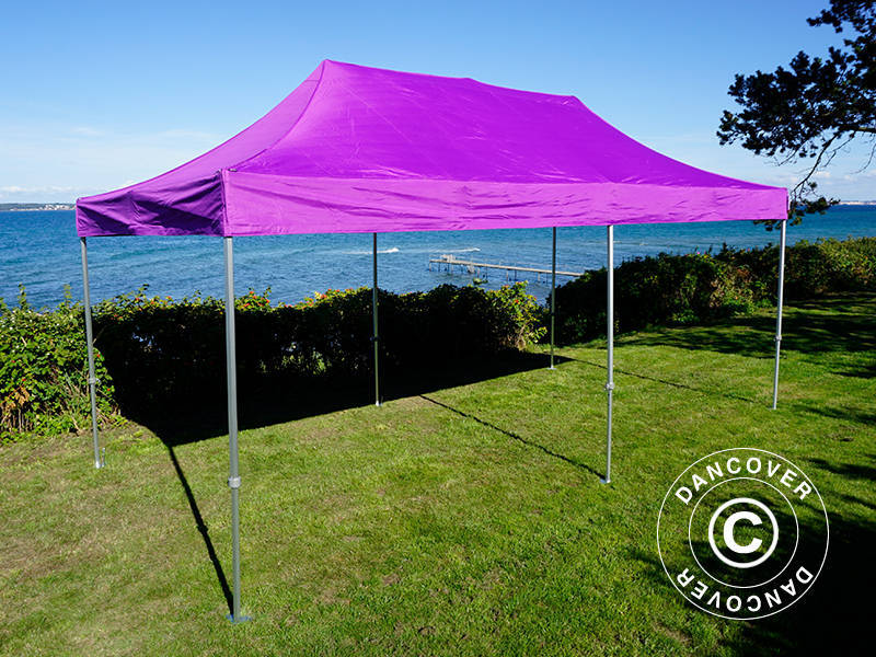 Pop up gazebo FleXtents Xtreme 50 3x6 m Purple