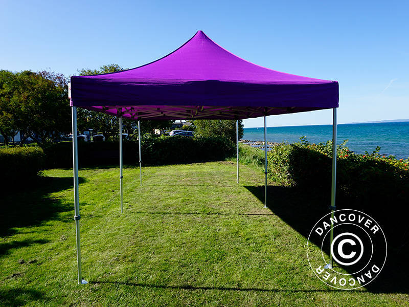 Pop up gazebo FleXtents Xtreme 50 3x6 m Purple