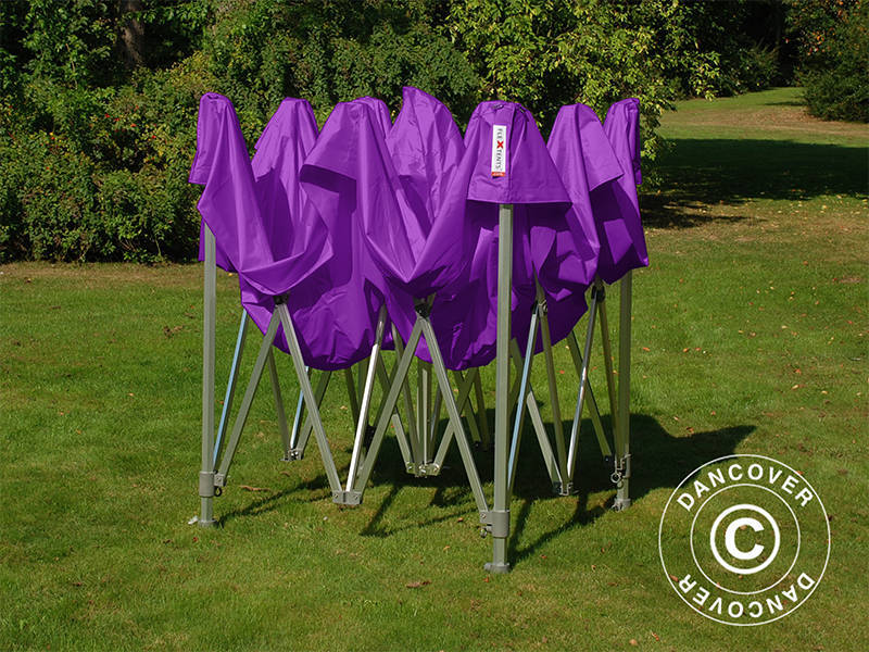 Pop up gazebo FleXtents PRO 3x3 m Purple