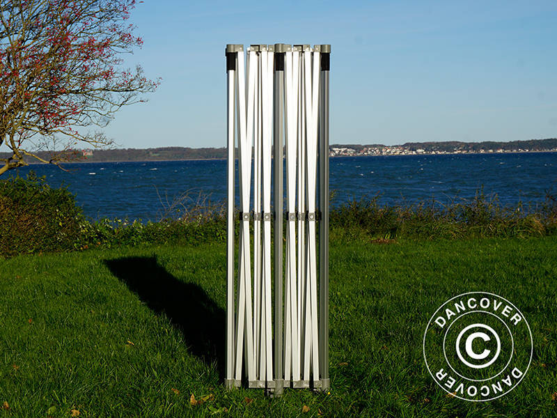 Aluminium frame for pop up gazebo FleXtents PRO 4x8 m, 6 legs, 40 mm