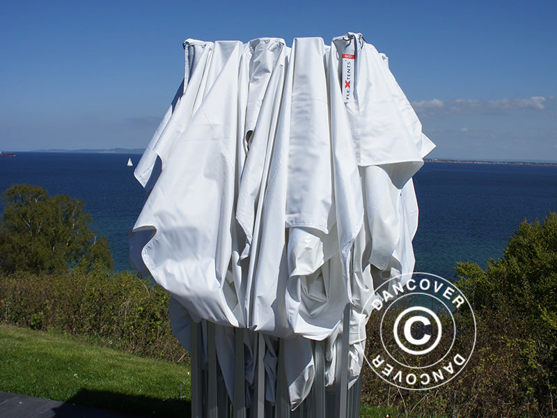 Pop up gazebo FleXtents PRO Peak Pagoda 4x8 m White