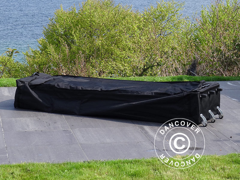 Pop up gazebo FleXtents PRO Peak Pagoda 4x8 m White, incl. 6 sidewalls