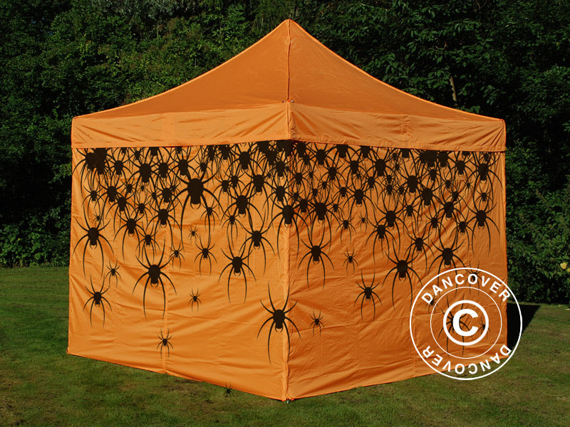Pop up gazebo FleXtents PRO with full digital print, 3x3 m, incl. 4 sidewalls