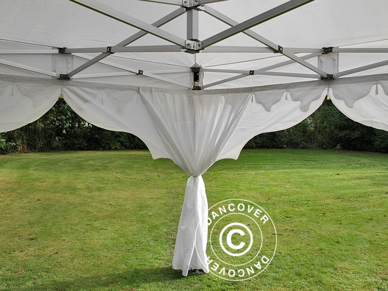Pop up gazebo FleXtents PRO "Raj" 3x3 m White/Gold