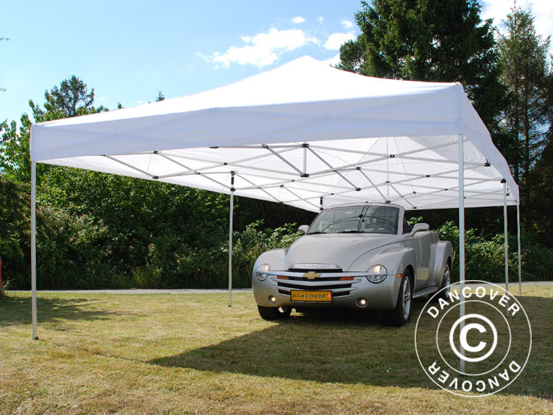Pop up gazebo FleXtents Xtreme 50 4x8 m White, incl. 6 sidewalls