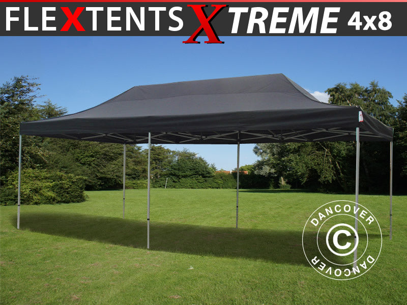 Pop up gazebo FleXtents Xtreme 50 4x8 m Black
