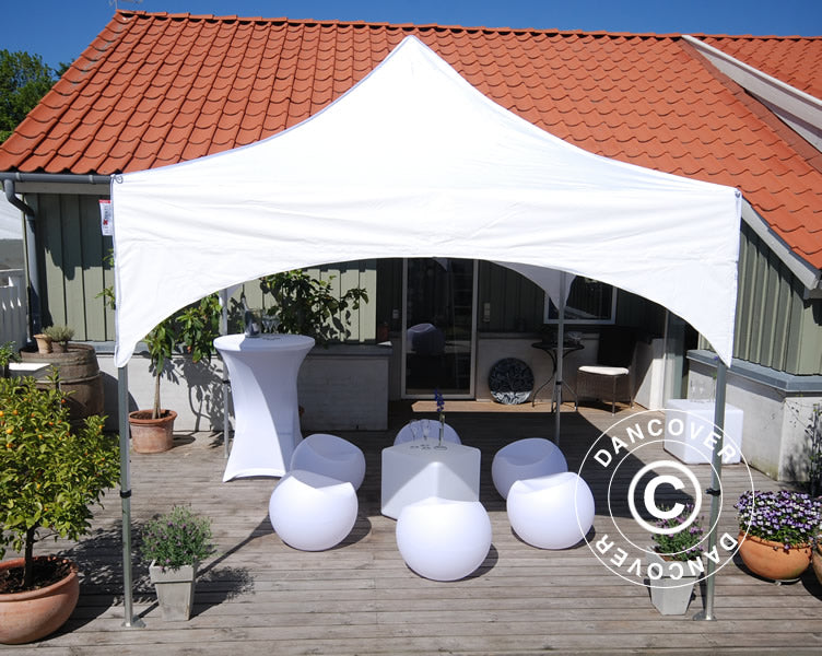 Pop up gazebo FleXtents PRO "Arched" 3x3 m White