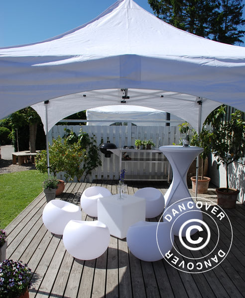 Pop up gazebo FleXtents PRO "Arched" 3x3 m White