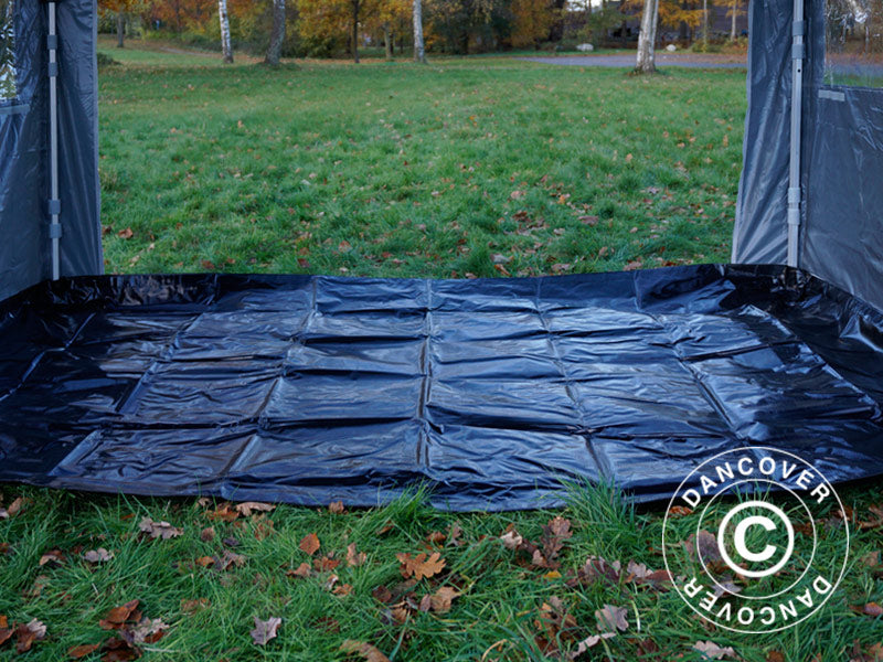 Pop up gazebo FleXtents PRO Trapezo 2x3 m Grey, incl. 4 sidewalls