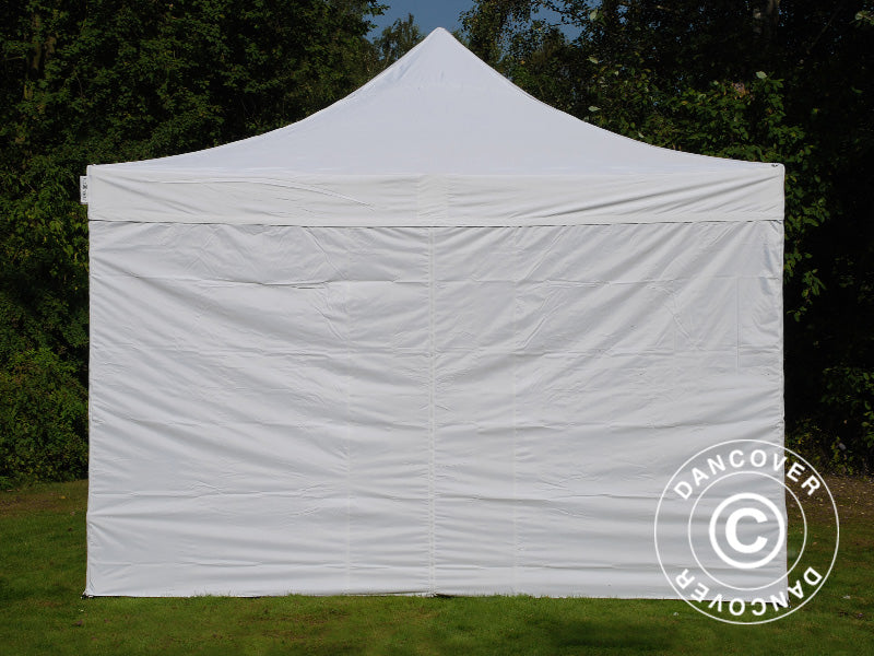 Pop up gazebo FleXtents Xtreme 50 Vintage Style 4x4 m White, incl. 4 sidewalls