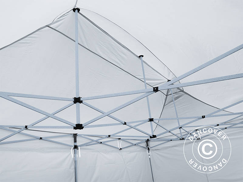 Pop up gazebo FleXtents® PRO, Medical & Emergency tent, 3x6 m, White, incl. 6 sidewalls