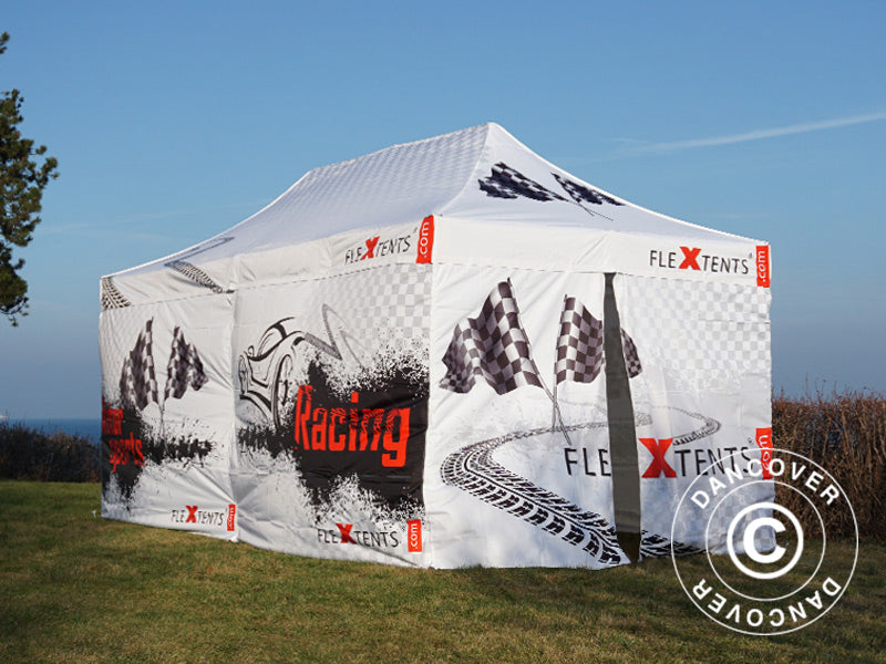 Pop up gazebo FleXtents Xtreme 50 Racing 3x6 m, Limited edition