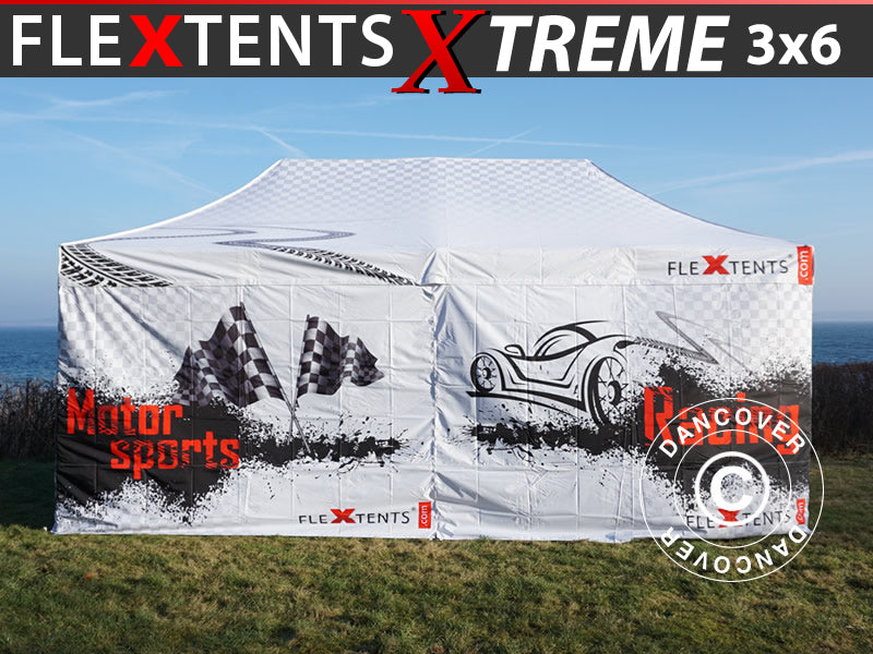 Pop up gazebo FleXtents Xtreme 50 Racing 3x6 m, Limited edition