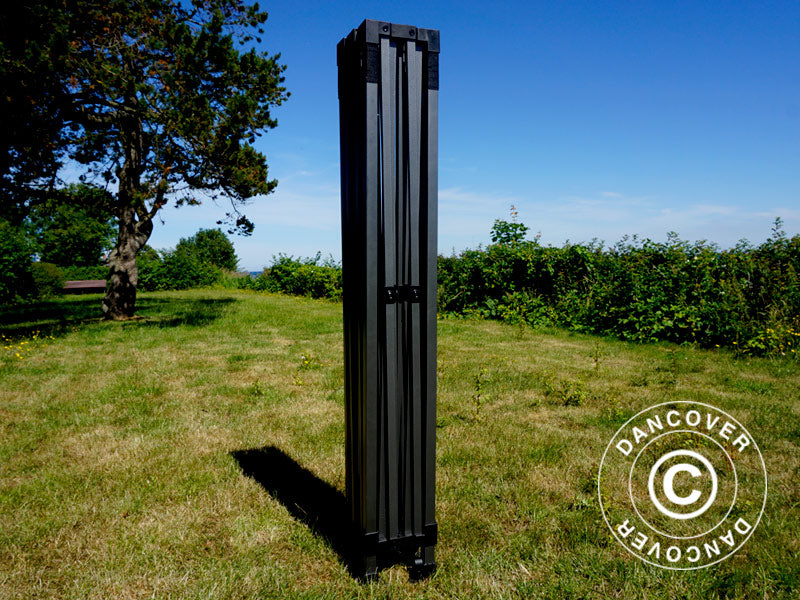 Pop up gazebo FleXtents Basic v.3, 3x3 m Black