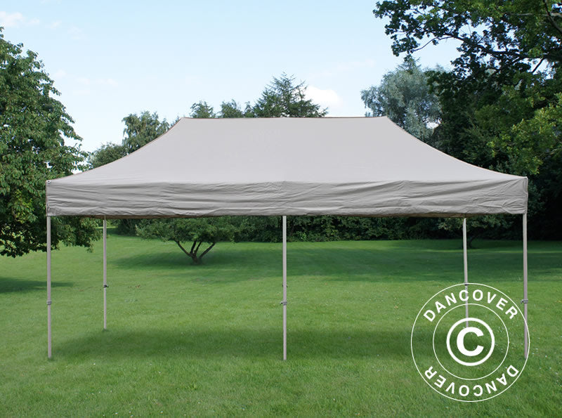 Pop up gazebo FleXtents PRO Steel 3x6 m Latte