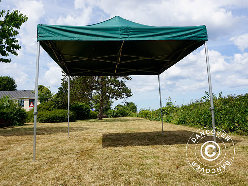 Pop up gazebo FleXtents PRO Steel 3x3 m Green