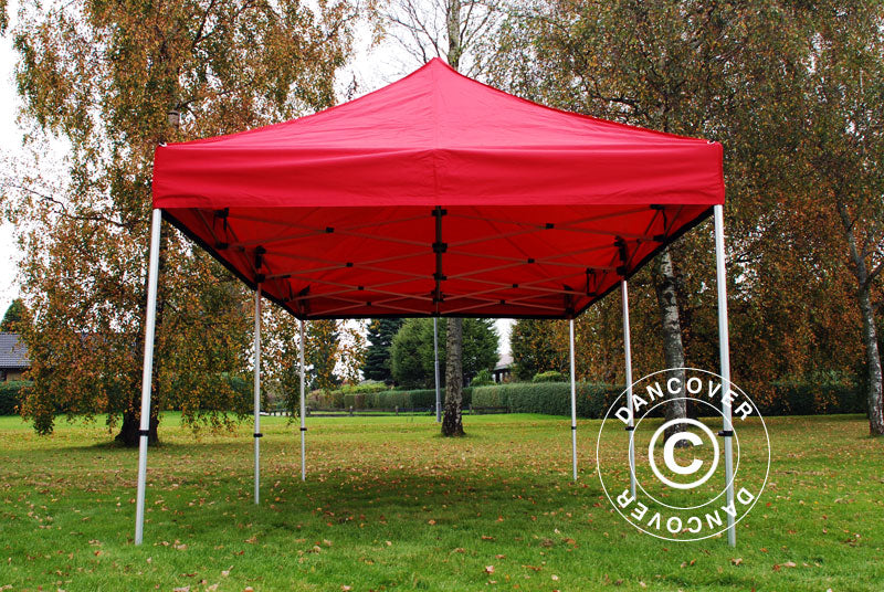 Pop up gazebo FleXtents PRO Steel 3x6 m Red