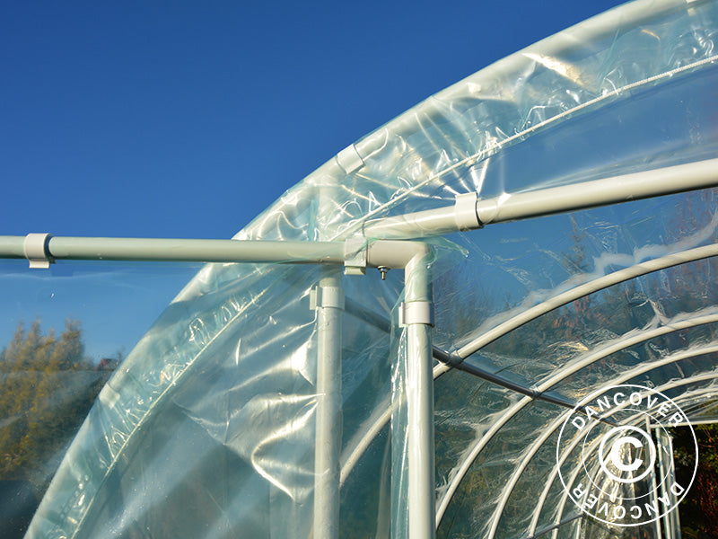 Polytunnel Greenhouse 130, 3x6x2.1 m, 18 m², Transparent